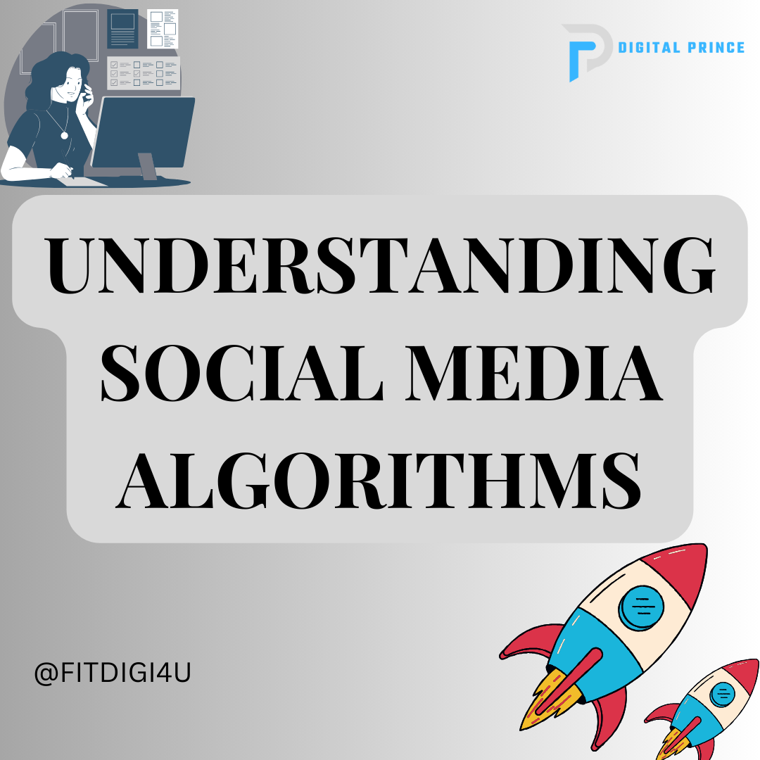 Illustration depicting gears and puzzle pieces representing social media algorithms being decoded.